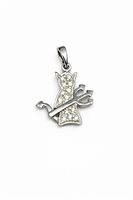 Charm Idee Preziose dal 1987 Woman in White Gold Zircone IP.CHK18B/128